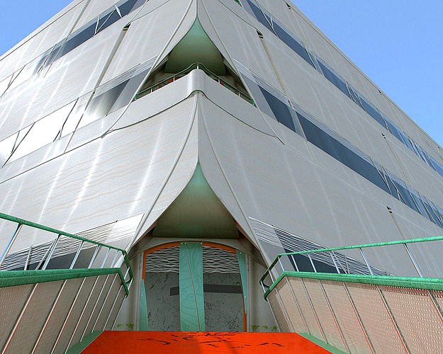 Ziggurat building