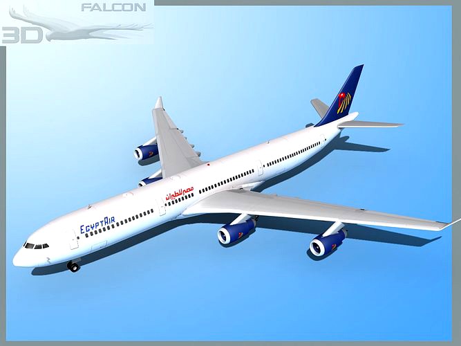 Falcon3D A340-600 Egypt Air
