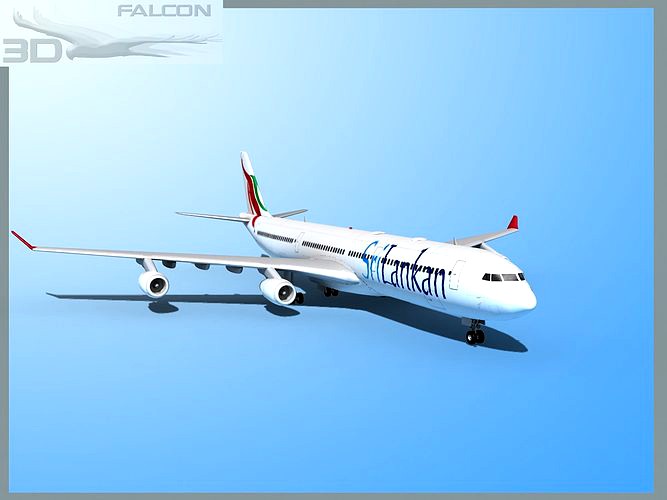 Falcon3D A340-600 Srilankan