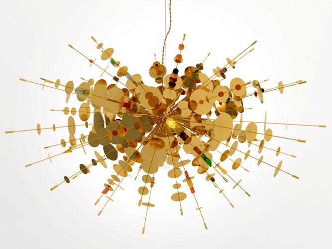 Confetti Chandelier