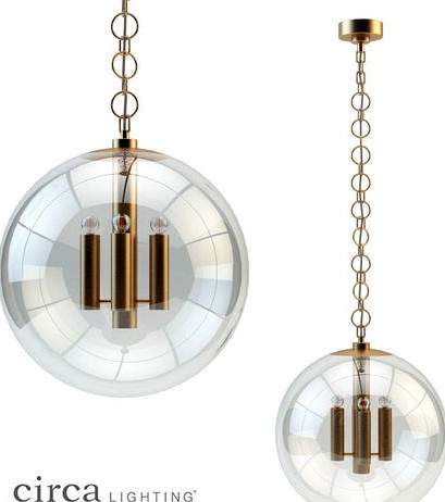 Turenne Medium Globe Pendant