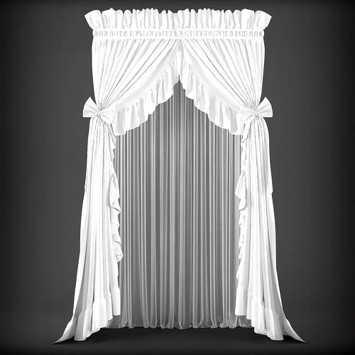 Curtain 3D model 270