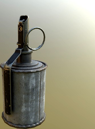 Grenade RG-42 USSR Russia PBR Midpoly