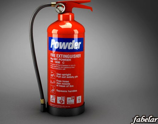 Fire extinguisher 3D Model