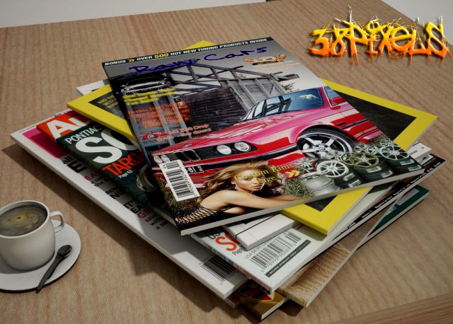 Magazines 3D Model