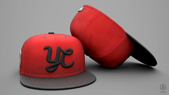 Game Ready Baseball Cap Red Pristine and Worn Variants