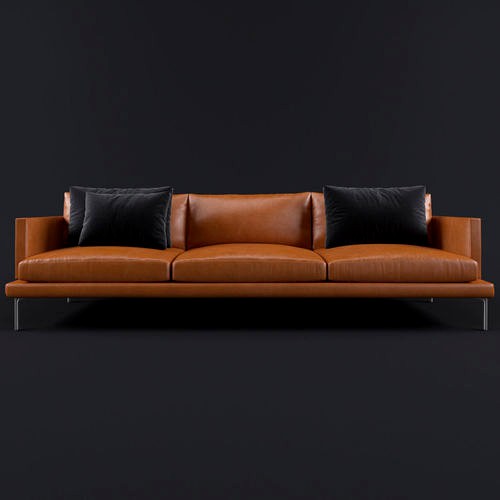 Leather sofa