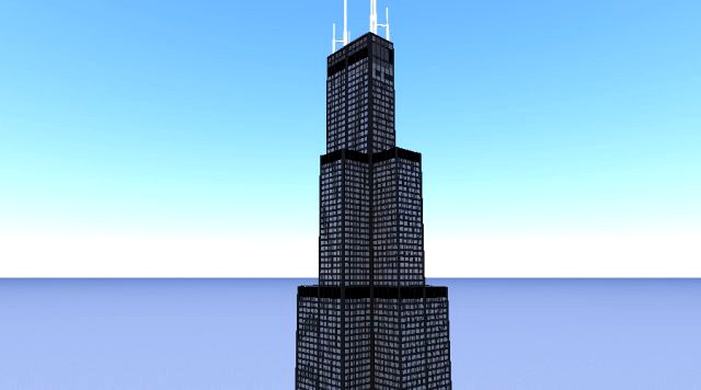 Willis Tower Sears Tower 3D Model