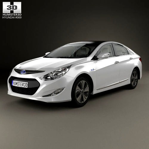 Hyundai Sonata YF hybrid with HQ interior 2015