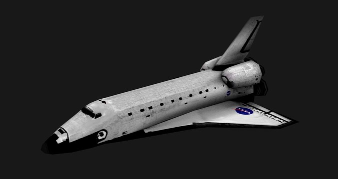 SPACE SHUTTLE LOWPOLY