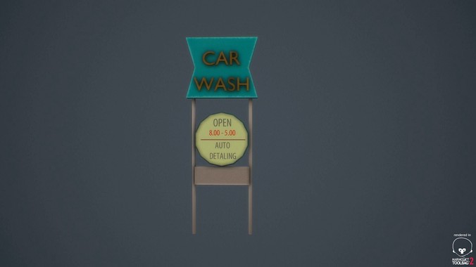 Beautiful Car Wash 3d Signage Design Art Beautiful Car Wash 3d Signage Design Art