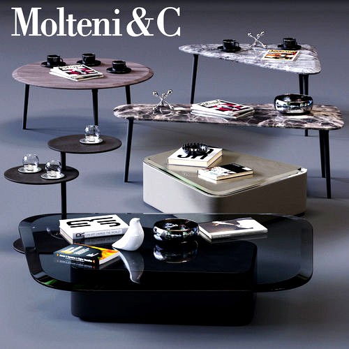 MolteniC Coffee Table Set