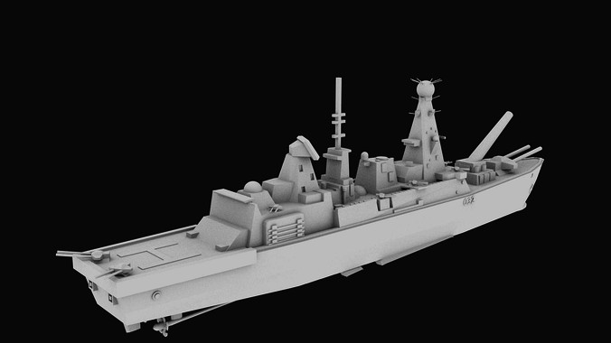 HSM Daring Type 45 destroyer
