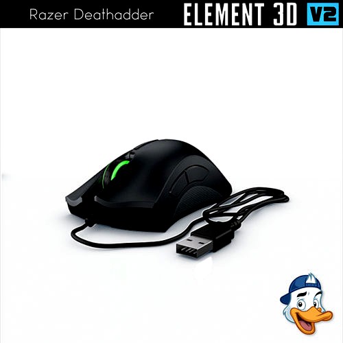 Razer Deathadder for Element 3D