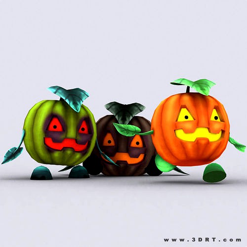 3DRT - Chibiimons - Pumpkin