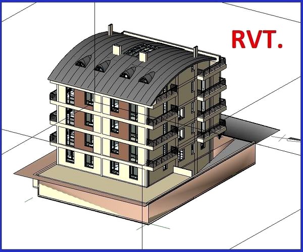 House Design  Apartment Detail Revit Model