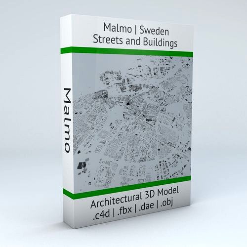 Malmo Streets and Buildings