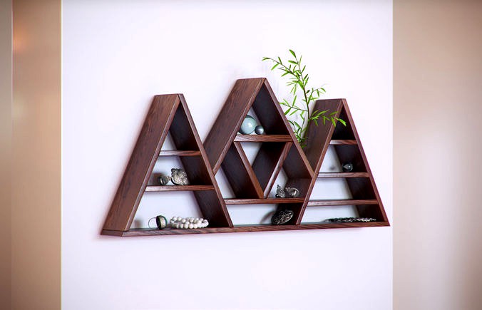 Triangular shelf HG2