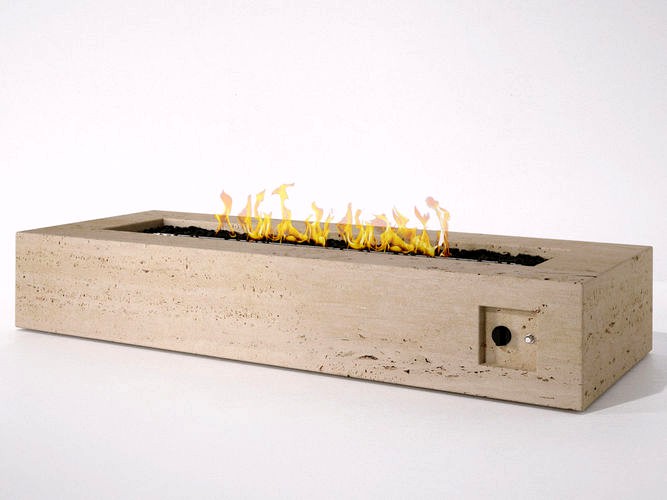 Topanga Natural Gas Fire Table 3d model