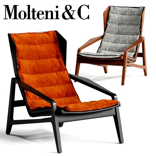 MolteniC D 156 3 Armchair