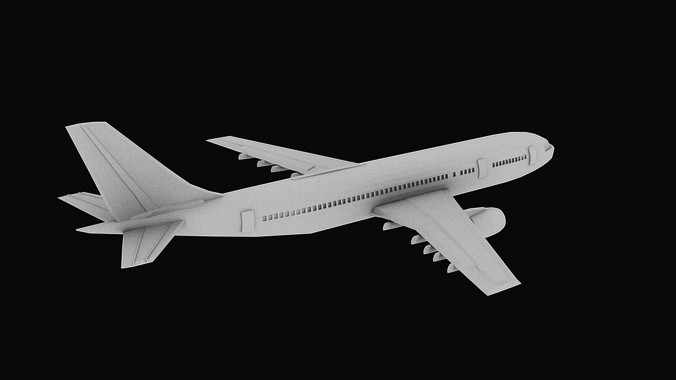 3D Boeing Jumbo Jet
