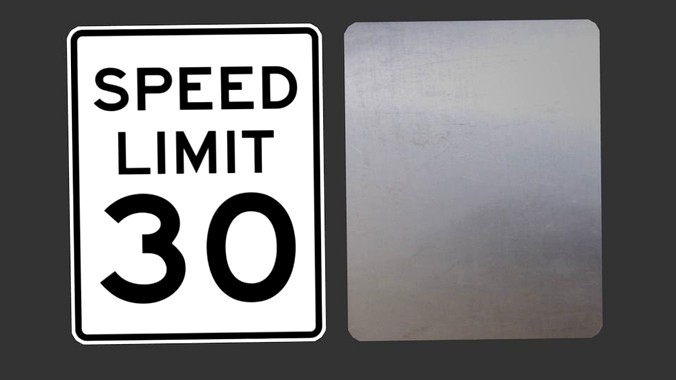 US Speed Limit and other Road Signs