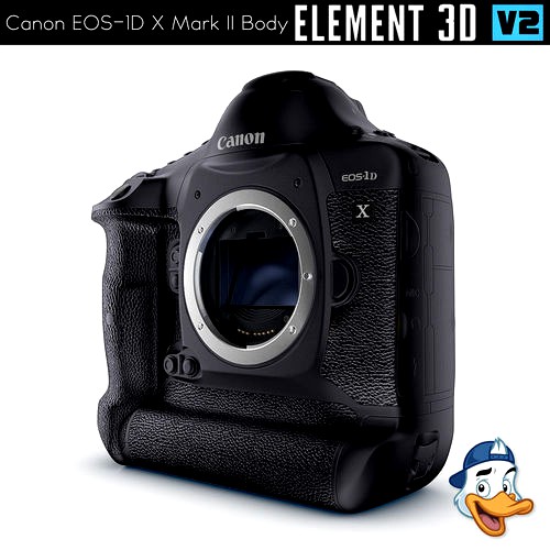 Canon EOS-1D X Mark II for Element 3D