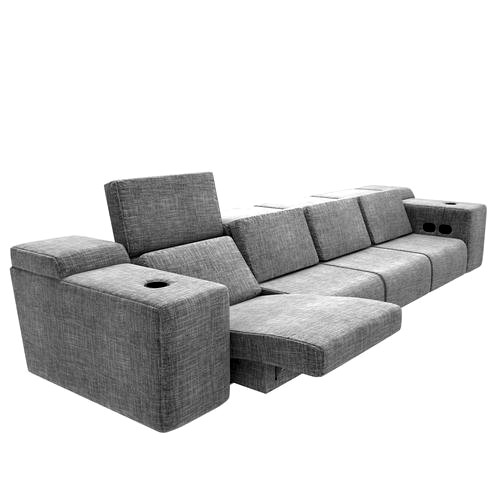cineak strato seating for media living room