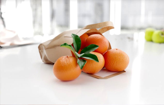 Bag of oranges