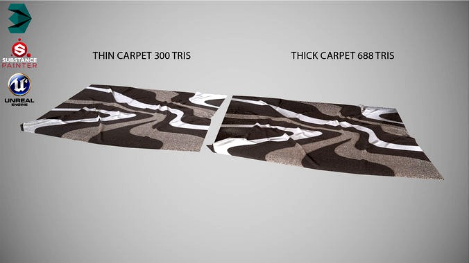 Low Poly Carpet 2 PBR