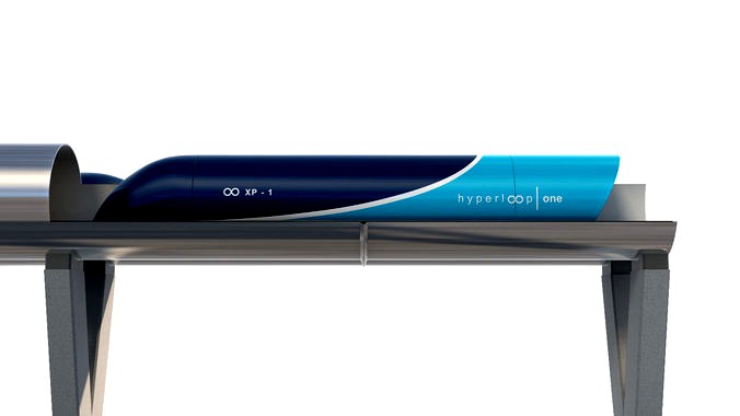 Hyperloop one XP-1