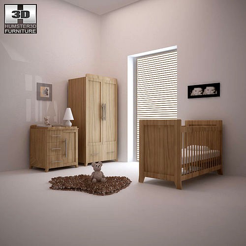 Nursery Room Furniture 09 Set