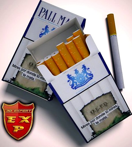 Pall Mall cigarette pack