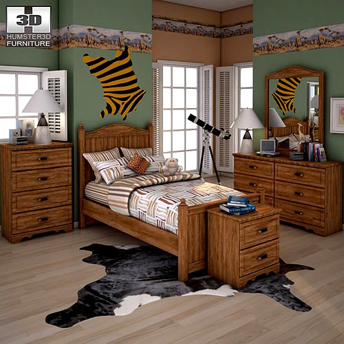 Ashley Camp Huntington Poster Bedroom Set