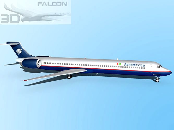 Falcon3D-MD 80 AeroMexico 2