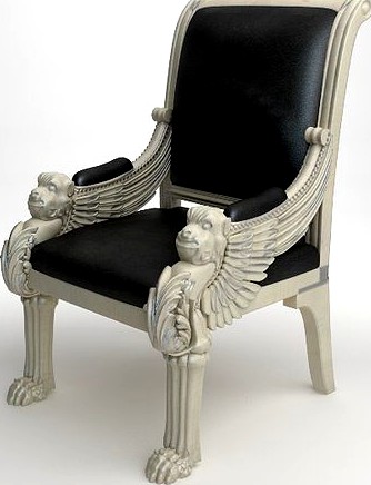 Royal leather armchair