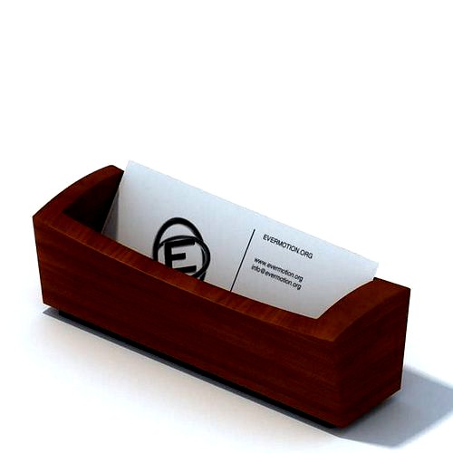 Wooden Bill Box