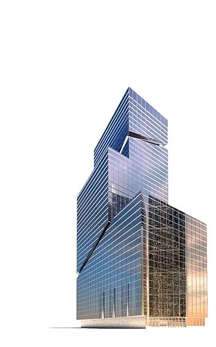 Stylish Glass Skyscraper