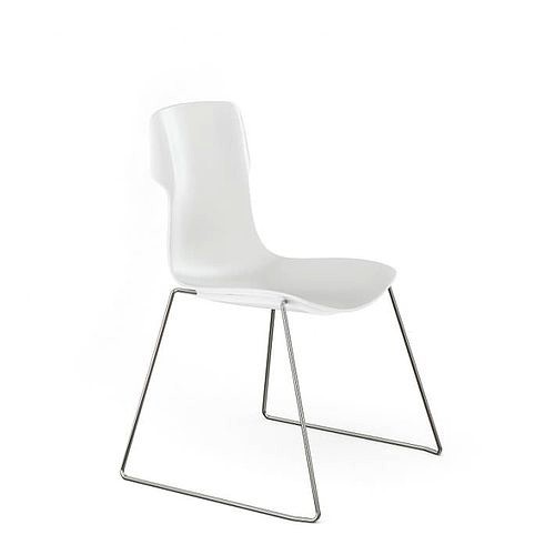 White Plastic Chair