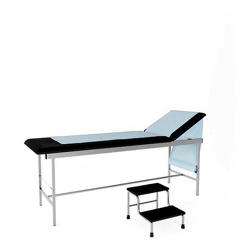 Hospital Examination Table With Stool