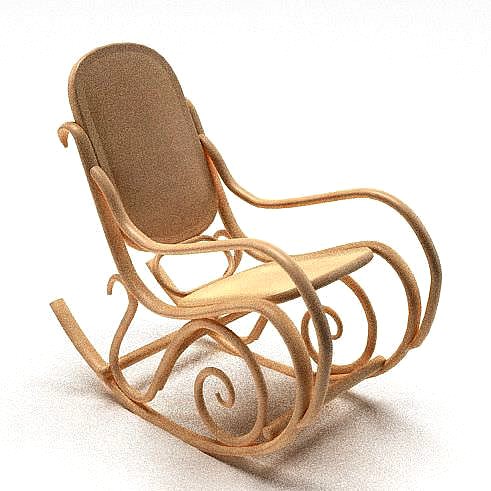 Rocking Wooden Chair