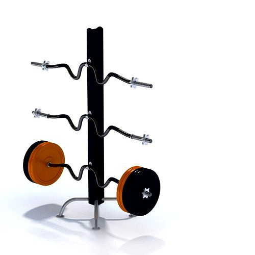 Weight And Barbell Holder