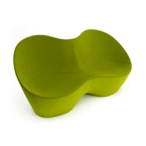 Lime Green Loveseat Couch