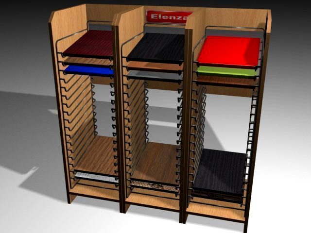 Display Stands 3D Model