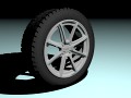 Fox FX2 wheel 3D Model