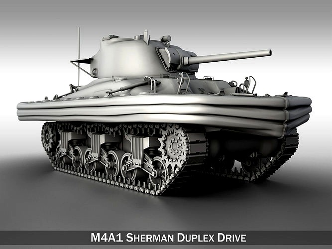 M4A1 Sherman - Duplex Drive