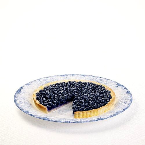 Blueberry Pie Dish