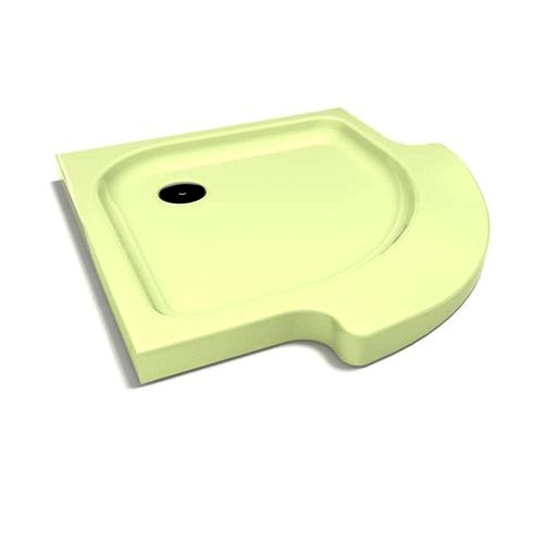 Yellow Tile Shower Base