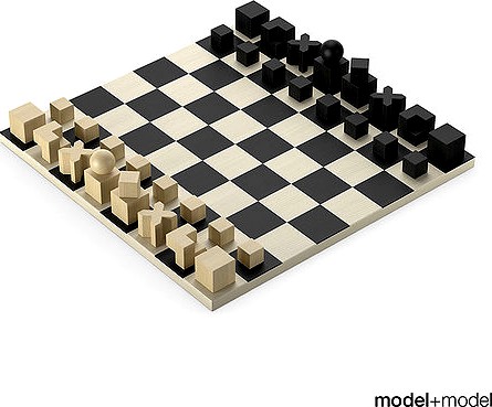 Bauhaus Chess set