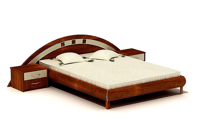 Bed Square Modern